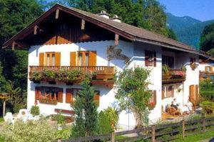 Alpenpension Auengrund Ramsau bei Berchtesgaden Bagian luar foto